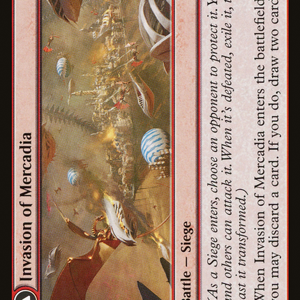 Invasion of Mercadia // Kyren Flamewright [March of the Machine]