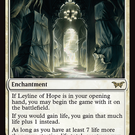Leyline of Hope [Duskmourn: House of Horror] Foil