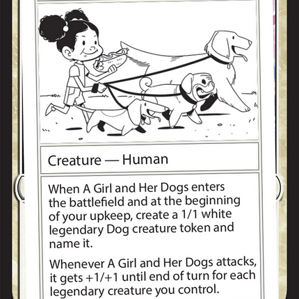 A Girl and Her Dogs [Mystery Booster 2]