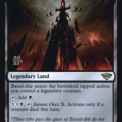 Barad-dûr [Tales of Middle-earth Promos] Prerelease Foil