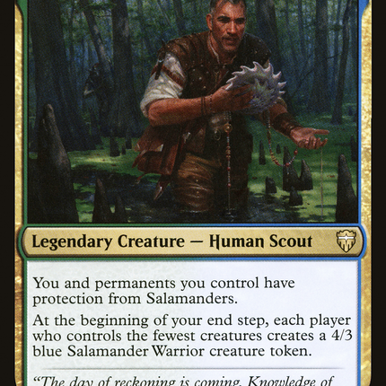 Gor Muldrak, Amphinologist [Commander Legends]