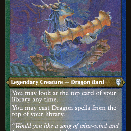 Korlessa, Scale Singer [Commander Legends: Battle for Baldur's Gate] Etched Foil