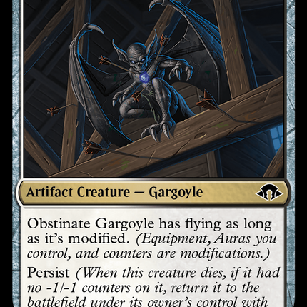 Obstinate Gargoyle [Modern Horizons 3] Foil