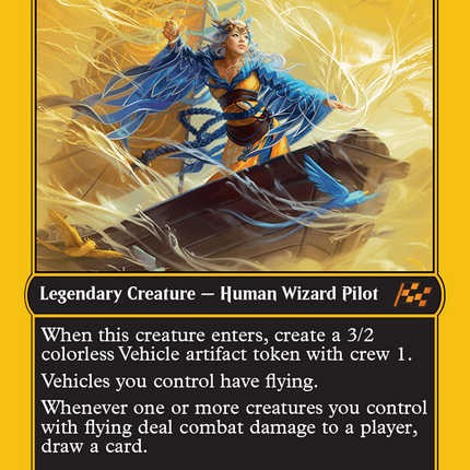 Mu Yanling, Wind Rider (First-Place Foil) [Aetherdrift] Foil