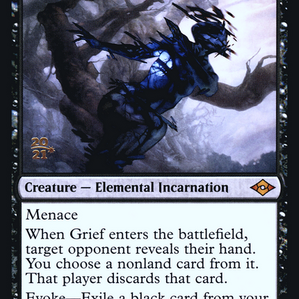 Grief [Modern Horizons 2 Promos] Prerelease Foil
