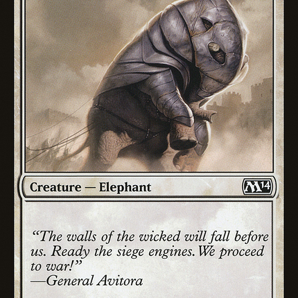 Siege Mastodon [Magic 2014]