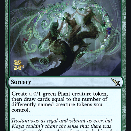 Audience with Trostani [Murders at Karlov Manor Promos] Prerelease Foil