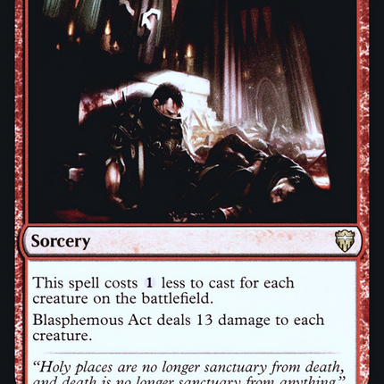 Blasphemous Act [The List] Foil