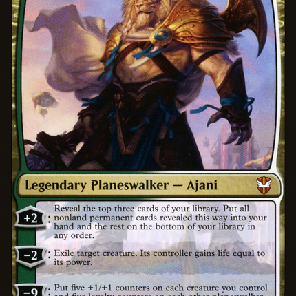 Ajani Unyielding [New Capenna Commander]