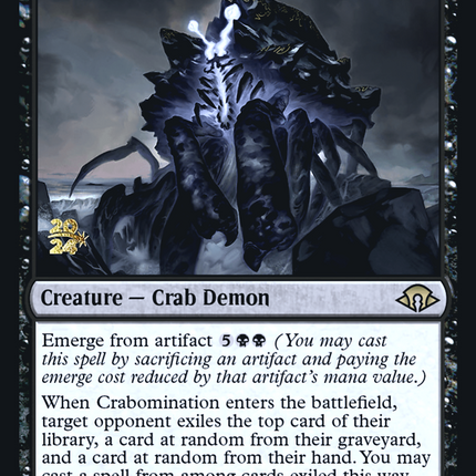 Crabomination [Modern Horizons 3 Promos] Prerelease Foil