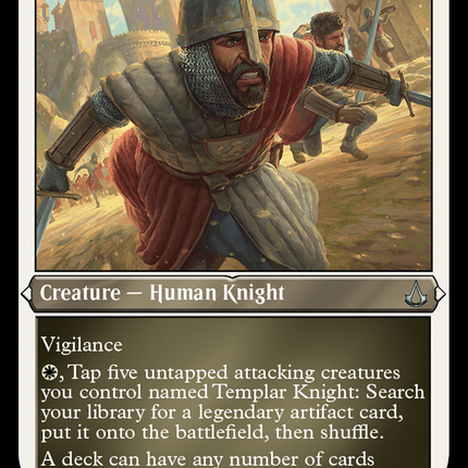 Templar Knight [Assassin's Creed] Etched Foil