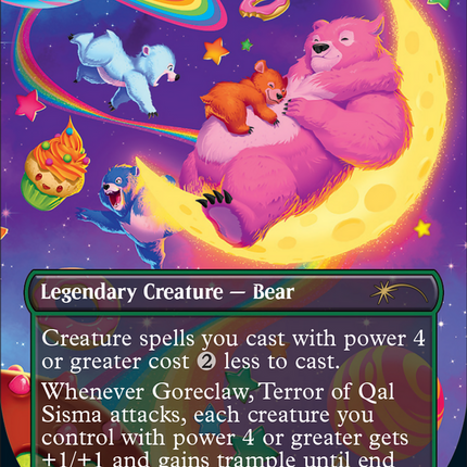 Goreclaw, Terror of Qal Sisma (Borderless) [Secret Lair Drop]