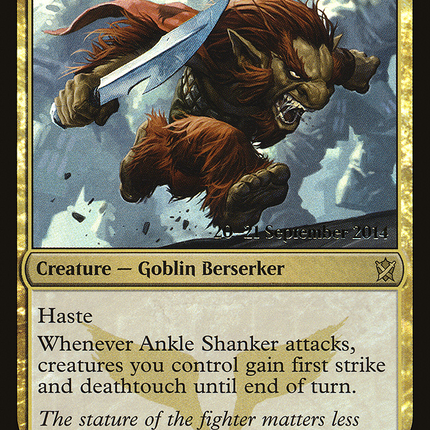 Ankle Shanker [Khans of Tarkir Promos] Prerelease Foil