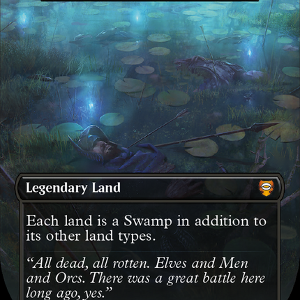 Urborg, Tomb of Yawgmoth (Borderless) [Tales of Middle-earth Commander]