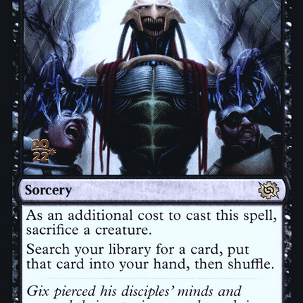 Diabolic Intent [The Brothers' War Promos] Prerelease Foil