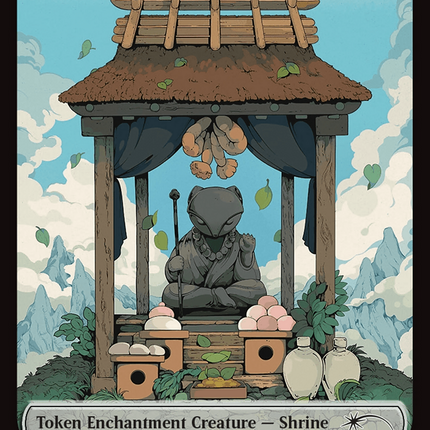 Shrine Token (Rainbow Foil) [Secret Lair Drop Series]