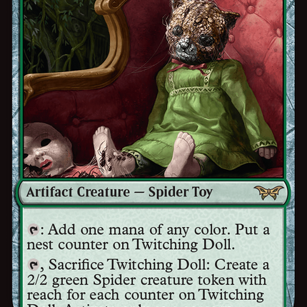 Twitching Doll [Duskmourn: House of Horror] Foil
