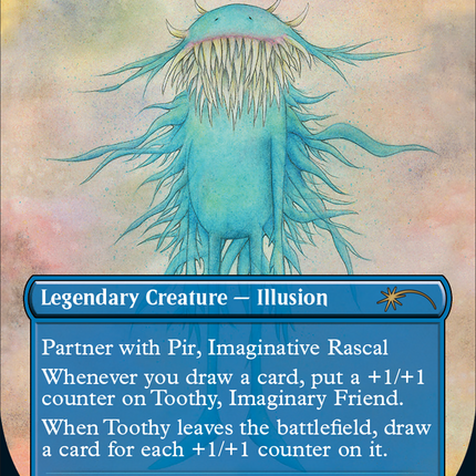 Toothy, Imaginary Friend (Borderless) [Secret Lair Drop]