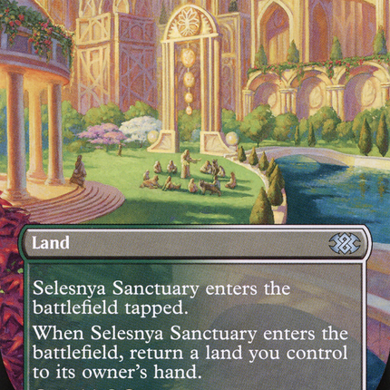 Selesnya Sanctuary (Borderless) [Double Masters 2022]