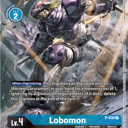 Lobomon [P-030] (2nd Anniversary Frontier Card) [Promotional Cards]
