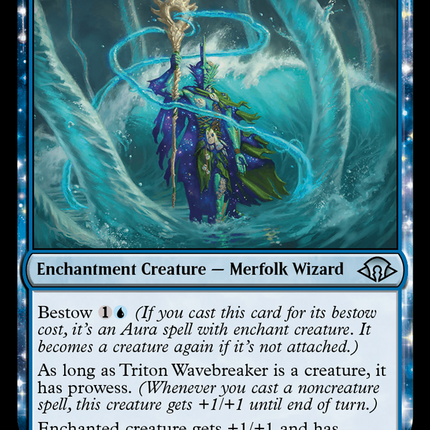 Triton Wavebreaker [Modern Horizons 3] Foil
