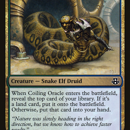 Coiling Oracle [Duel Decks: Elspeth vs. Kiora]
