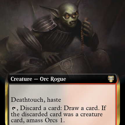 Moria Scavenger (Extended Art) [Tales of Middle-earth Commander]