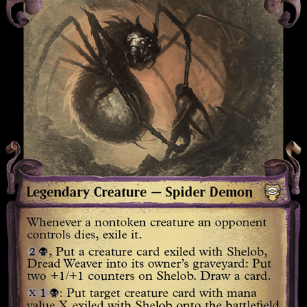 Shelob, Dread Weaver (Showcase) [Tales of Middle-earth Commander]
