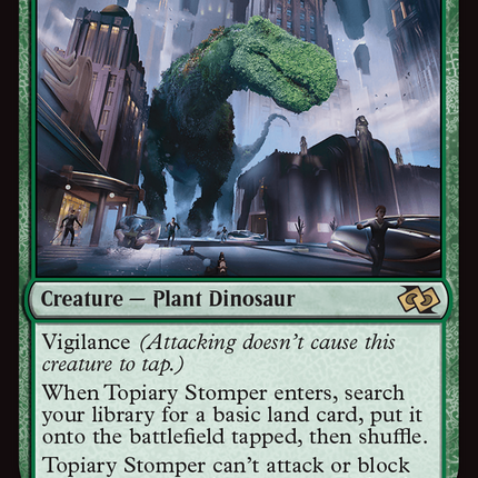Topiary Stomper [Foundations Jumpstart] Foil