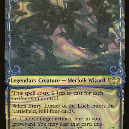 Emry, Lurker of the Loch (Showcase) [Multiverse Legends] Halo Foil