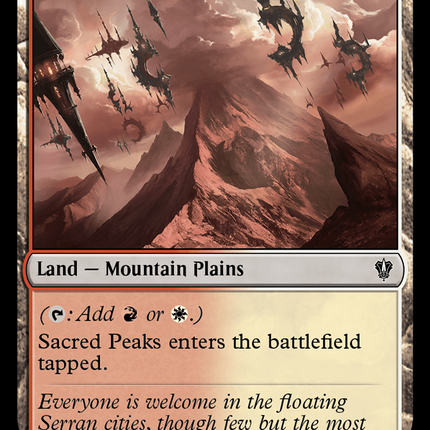 Sacred Peaks [Murders at Karlov Manor Commander]