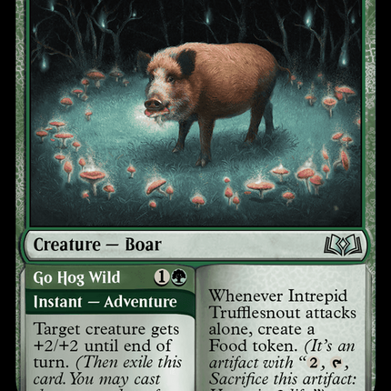Intrepid Trufflesnout // Go Hog Wild [Wilds of Eldraine]