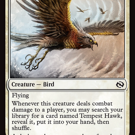 Tempest Hawk [Tarkir: Dragonstorm] Foil
