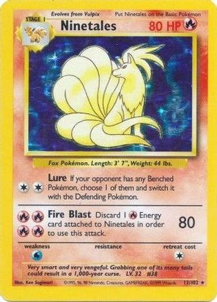 Ninetales - 12/102 [Base Set] Holofoil