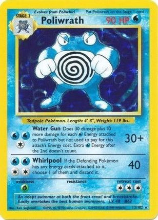 Poliwrath - 13/102 [Base Set] Holofoil