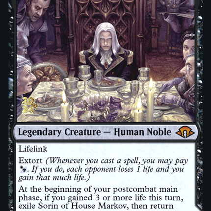 Sorin of House Markov // Sorin, Ravenous Neonate [Modern Horizons 3 Promos] Prerelease Foil