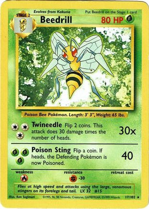 Beedrill - 17/102 [Base Set]