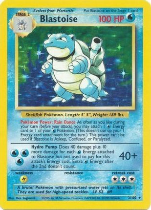 Blastoise - 2/102 [Base Set] Holofoil