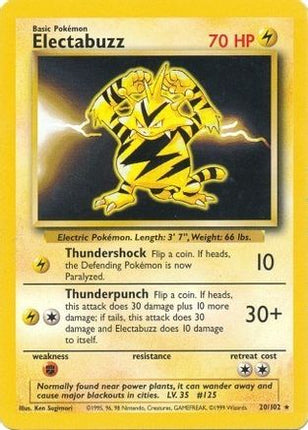Electabuzz - 20/102 [Base Set]