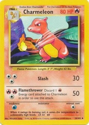 Charmeleon - 24/102 [Base Set]