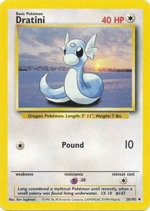 Dratini - 26/102 [Base Set]