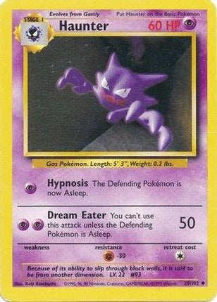 Haunter - 29/102 [Base Set]