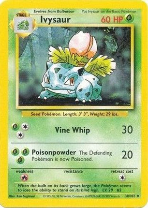Ivysaur - 30/102 [Base Set]