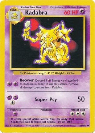 Kadabra - 32/102 [Base Set]