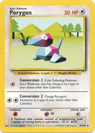 Porygon - 39/102 [Base Set]