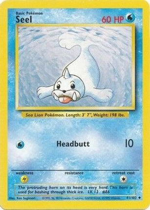 Seel - 41/102 [Base Set]