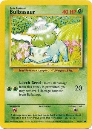 Bulbasaur (44/102) [Base Set] (French 1st Edition)