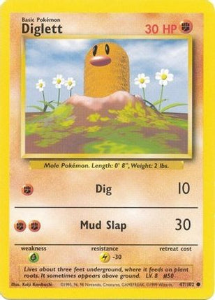 Diglett - 47/102 [Base Set]