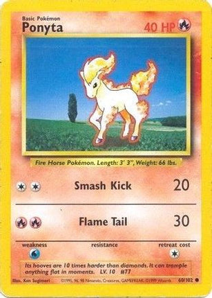 Ponyta - 60/102 [Base Set]