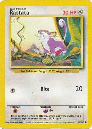 Rattata - 61/102 [Base Set]